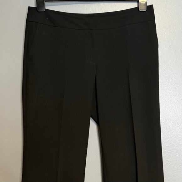 Ann Taylor Black Curvy Trouser Dress Pants 8 - Picture 2 of 4